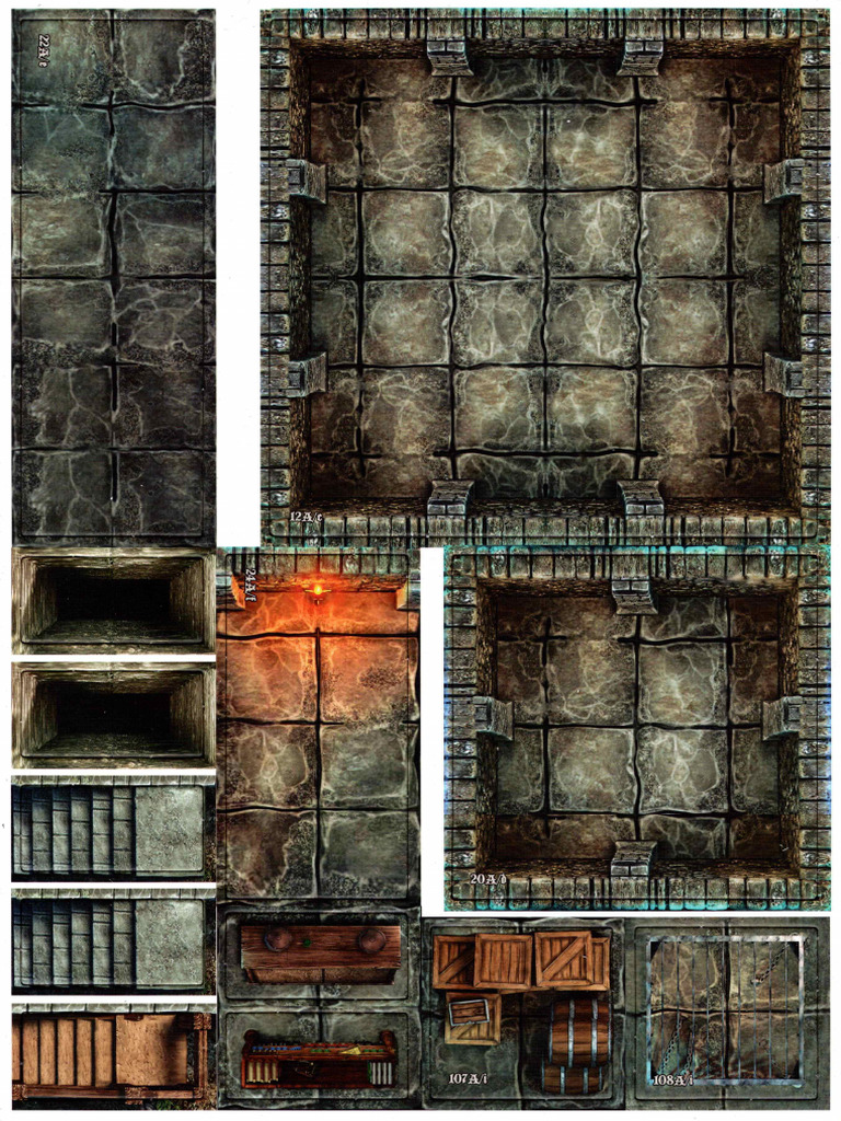 Dungeon Universalis Tiles0015 | PDF
