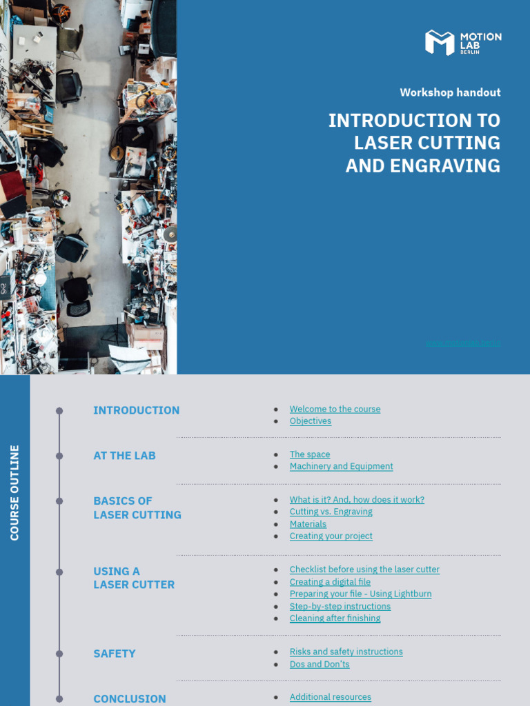 Laser Cutting And Engraving Workshop Guide Pdf Engraving