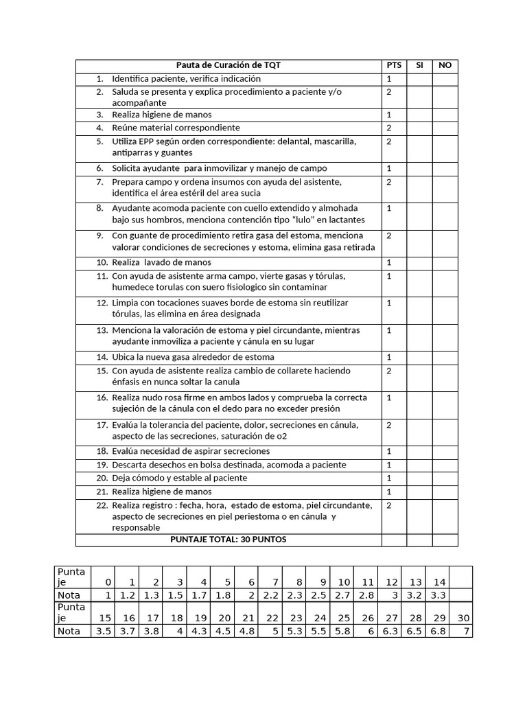 PAUTA+COTEJO+CURACI%C3%93N+TQT+2022+%281%29 | PDF