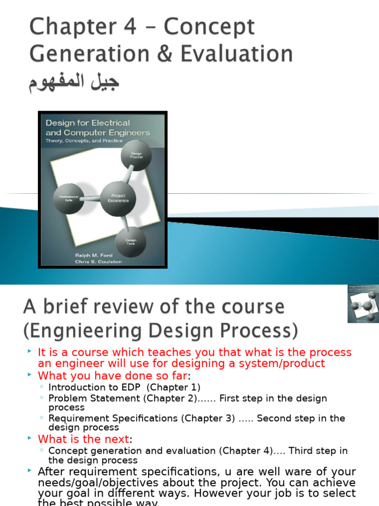 Ch04 Concept Generation and Evaluation | PDF | Creativity | Thought