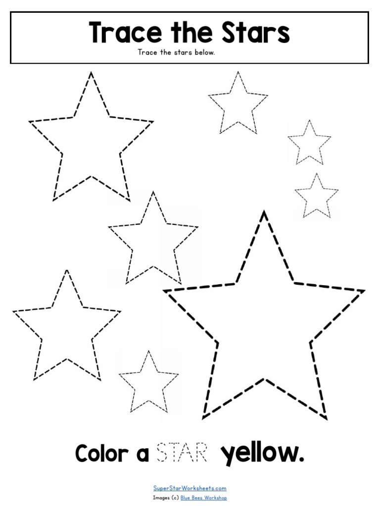 Shape Tracing Worksheets Page 6 | PDF