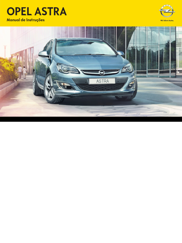 Manual do Opel Astra: Instruções e Segurança | PDF | Airbag | Informação