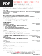 CNS Technical Resume Template PDF Career Growth