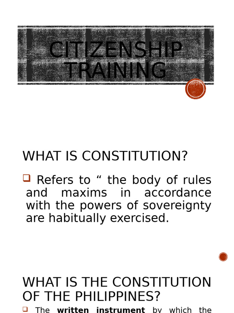 Understanding Philippine Citizenship | PDF | Citizenship | Constitution