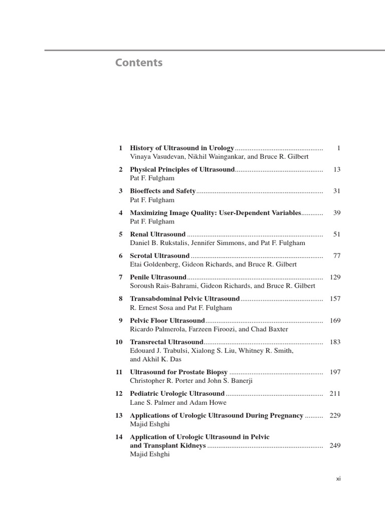 Jarrod Oviss in Urologic Ultrasound | PDF | Surgical Specialties ...