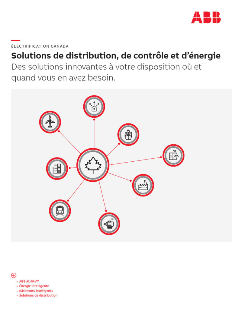Solutions Énergétiques Innovantes ABB | PDF | Application | Protocoles ...