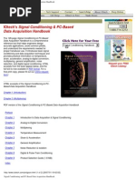 Signal Conditioning and PC-Based Data Acquisition Handbook