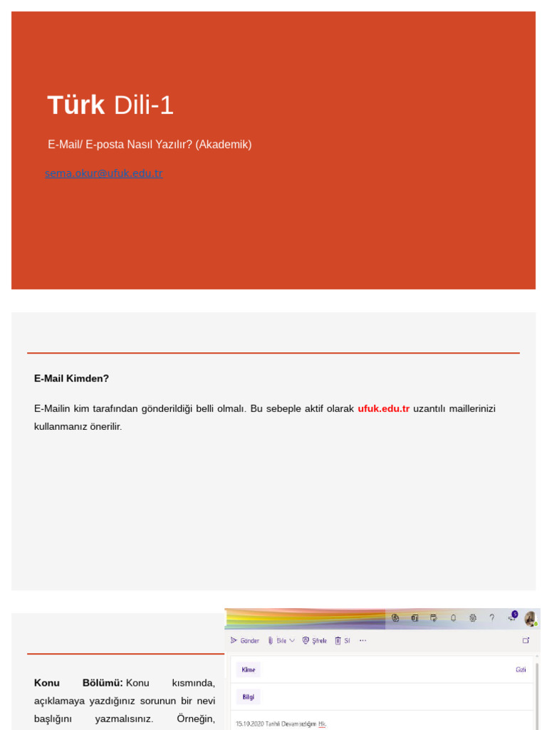 1.e-Posta YazÄ Mä | PDF
