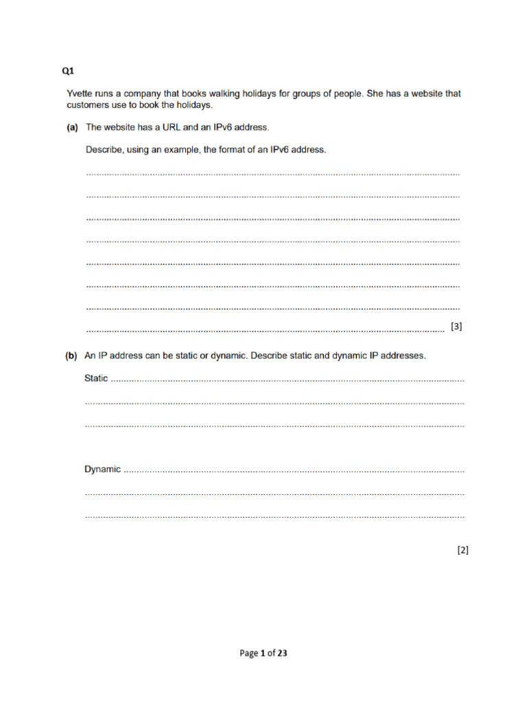 Mock P1 | PDF