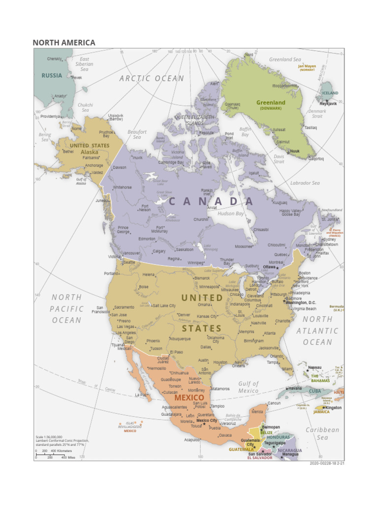Atlantic Ocean Map Overview | PDF