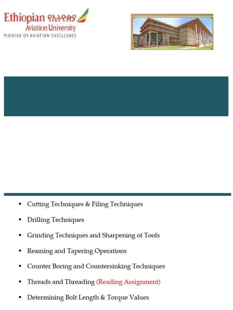 Workshop Practices in Aerospace Engineering | PDF | Bearing (Mechanical ...