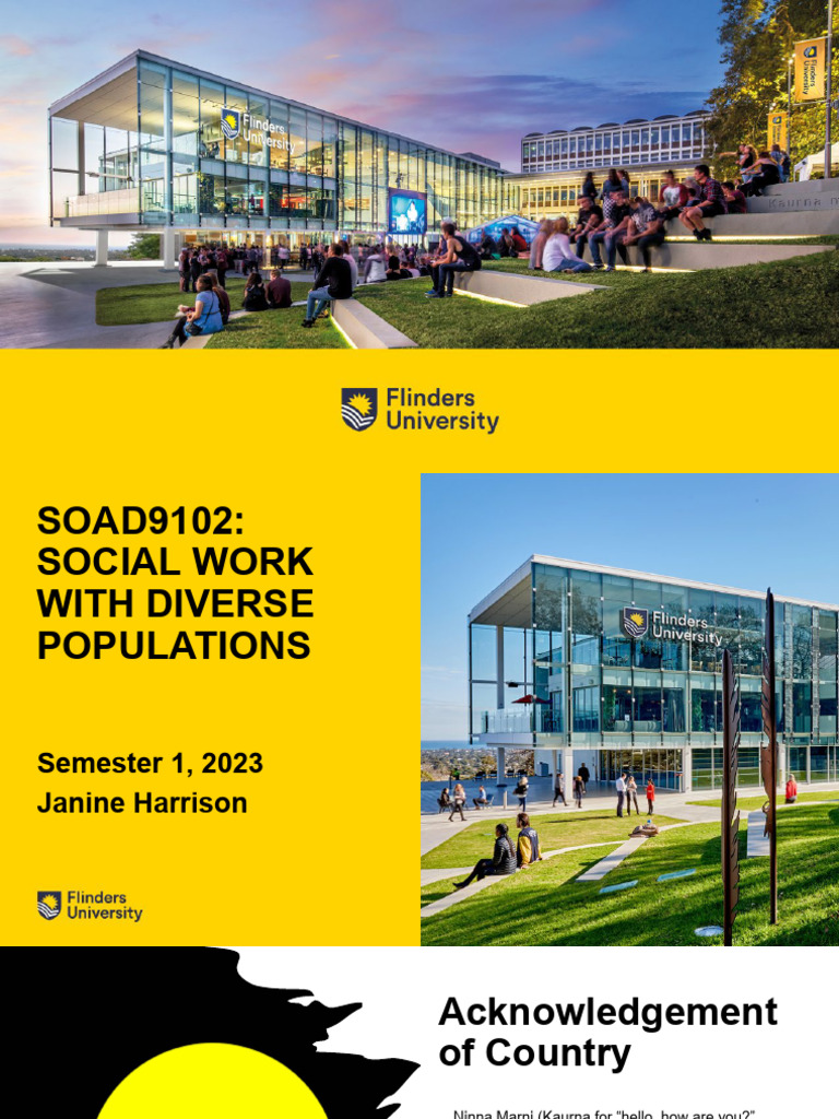 Week 1 Lecture SOAD9102 2022 S2 - Introduction Topic Overview | PDF ...