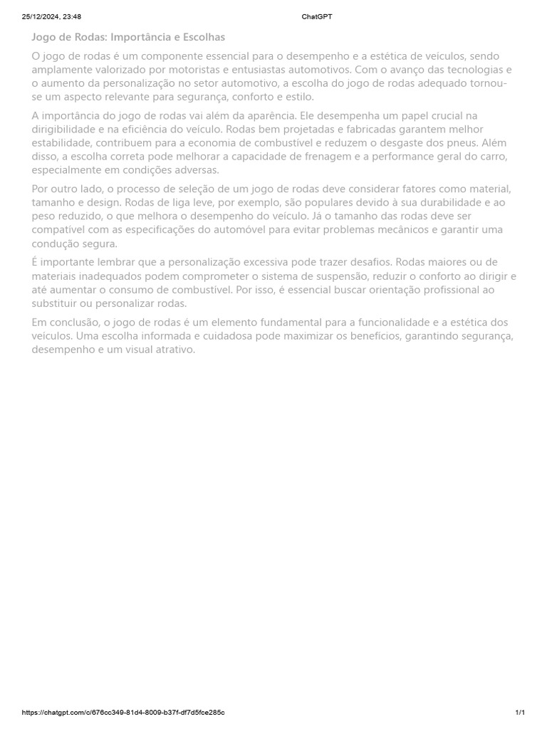 Guia de Rodas para Entusiastas de Carros | PDF