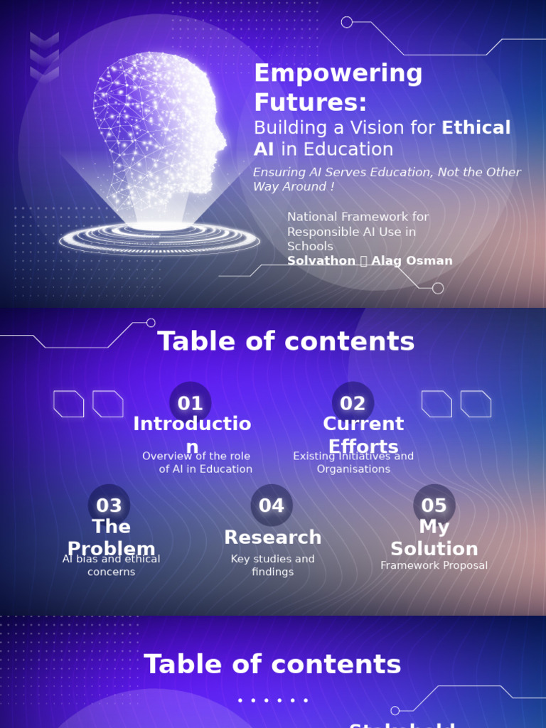 Ethical AI Framework for Education | PDF | Artificial Intelligence ...