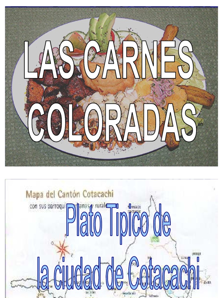 Carnes Coloradas Mon. | PDF | Cocina, comidas y vino