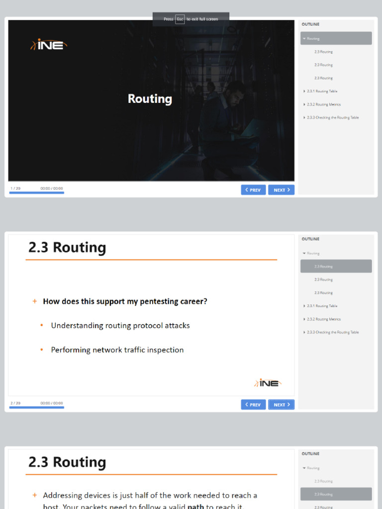Routing | PDF