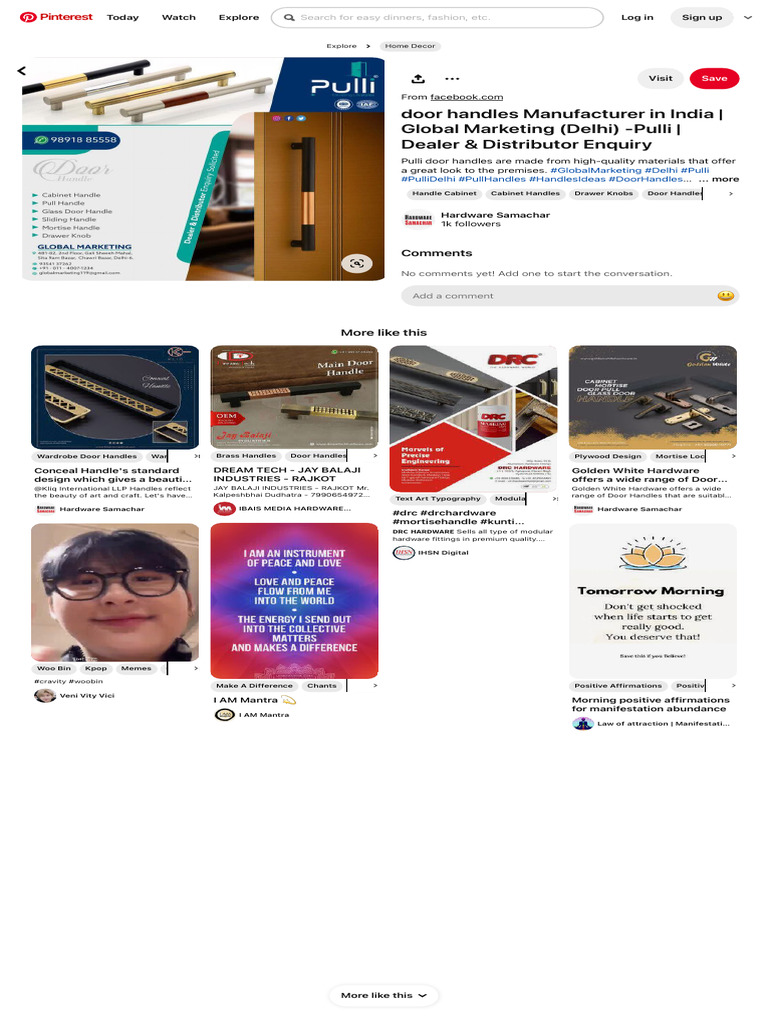 Pin On Global Marketing (Delhi) - Pull Handles | PDF | Architectural ...