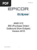 EDI 850 Purchase Order Specification | PDF | Electronic Data ...