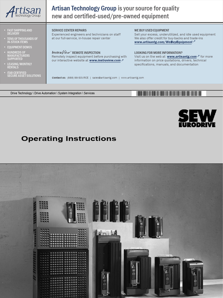 SEW Encoder Wiring | PDF | Power Inverter | Safety