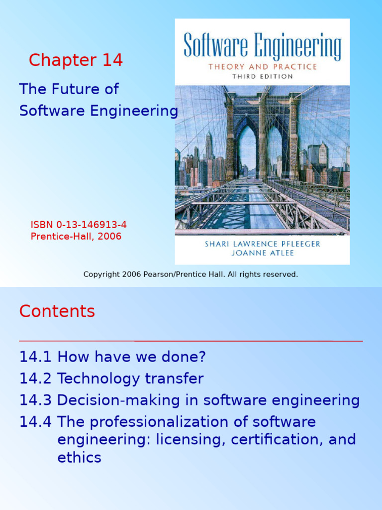 Slides 14 | PDF | Software Engineering | Engineer