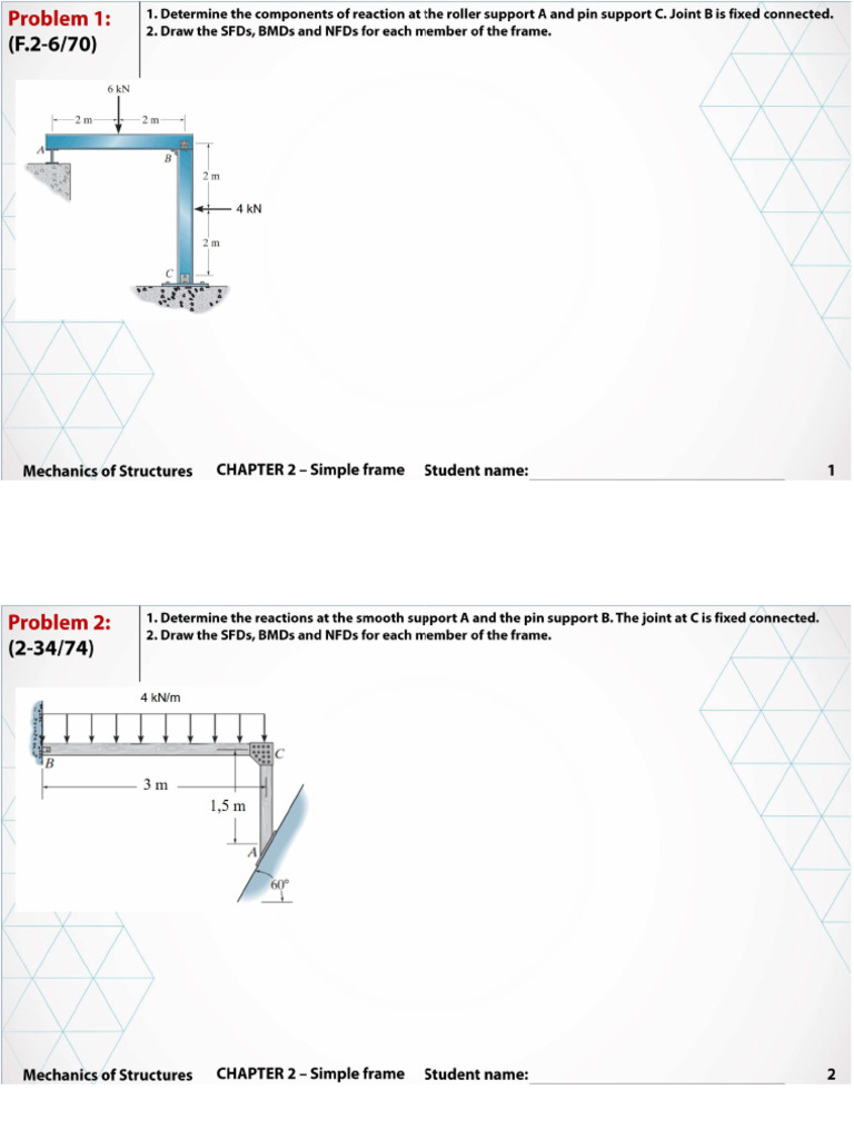 C2-Problem_2_Simple_frame_PFIEV_LMS | PDF