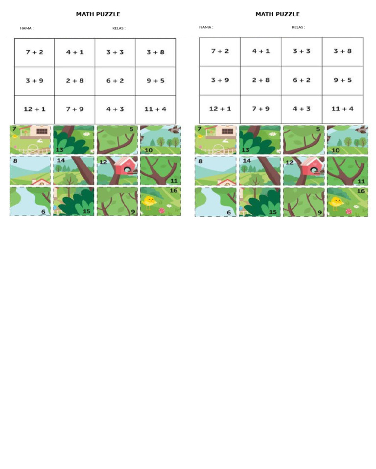 Math Puzzle | PDF