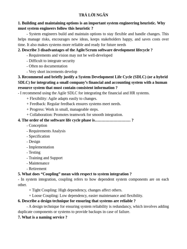 System Integration and Development Insights | PDF | Web Service ...