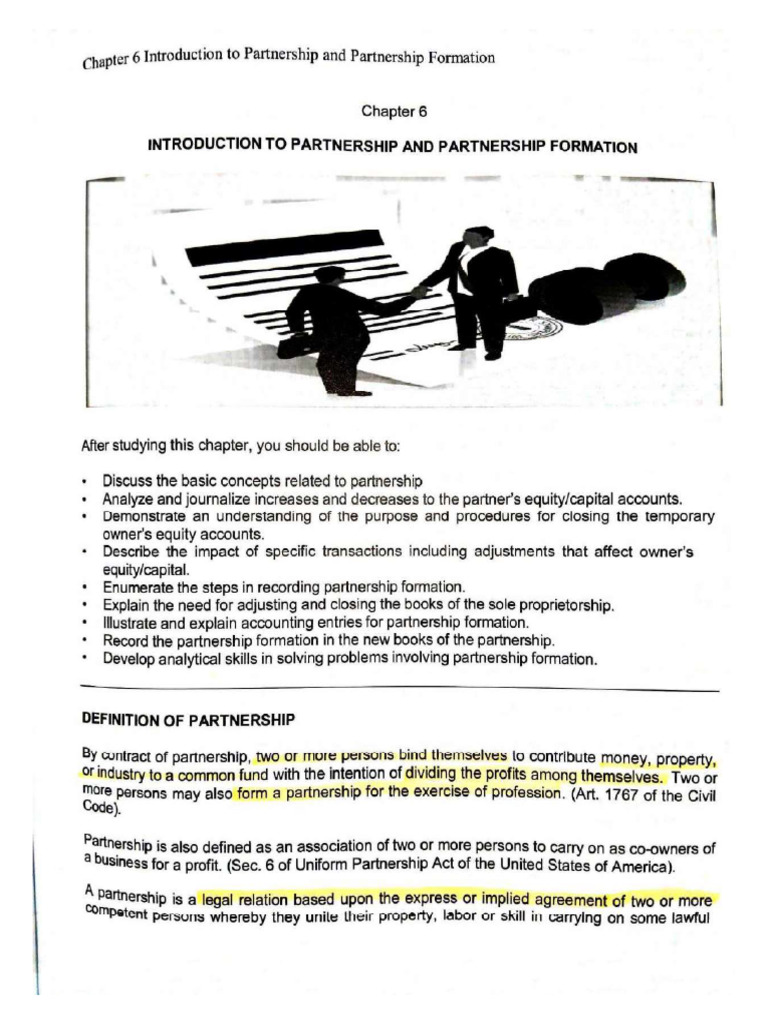 Partnership | PDF