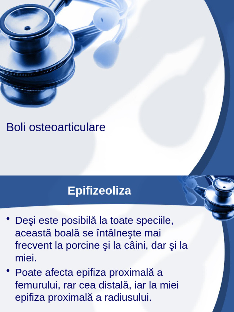 7.boli Osteoarticulare | PDF