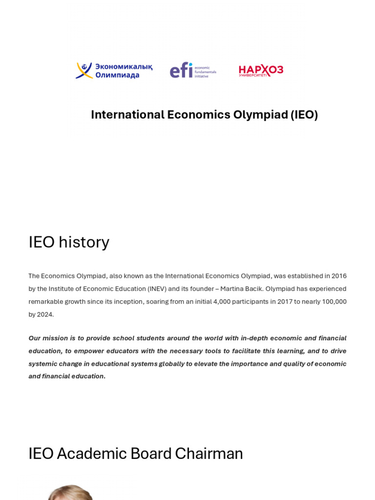 Kazakhstan's IEO Journey | PDF | Economics | Economies
