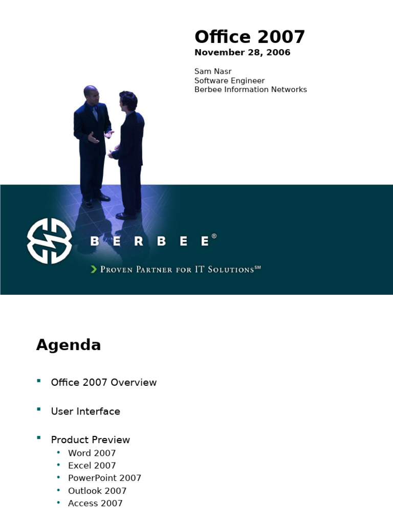 Office 2007 With English | PDF | Software | Computing