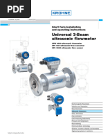 KROHNE Optiflux 4300 Manual Overview | PDF | Flow Measurement | Disclaimer