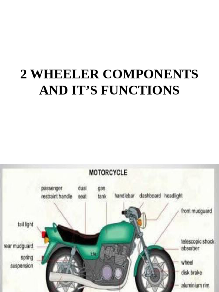 Motorcycle Electrical Components Guide | PDF | Direct Current ...