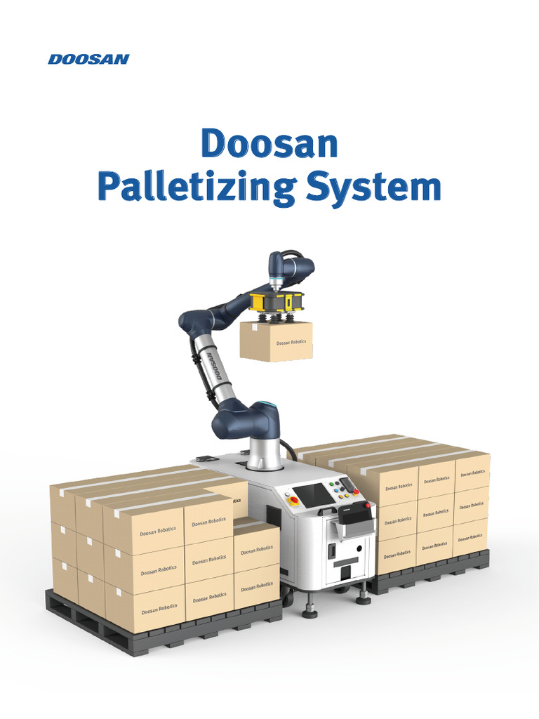 Doosan Palletizing System Overview | PDF | Manufactured Goods | Equipment