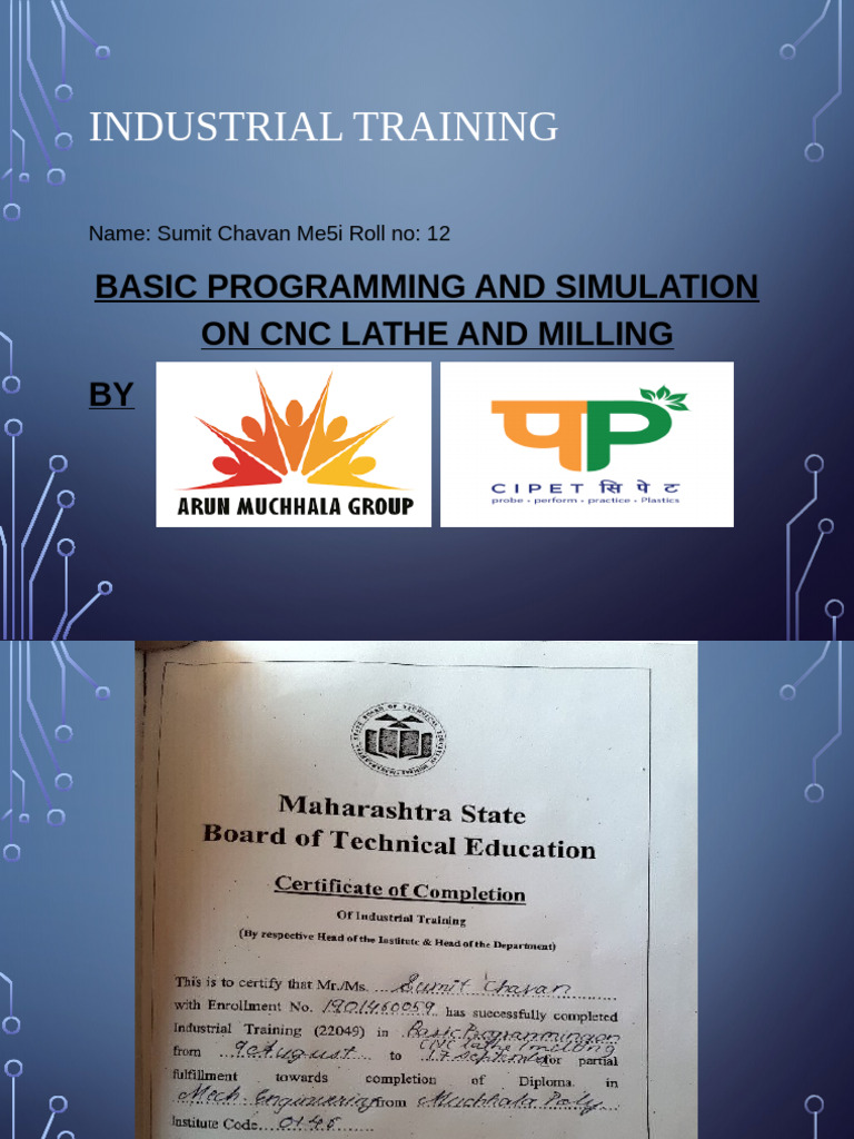 CNC Lathe & Milling Machine Presentation | PDF | Numerical Control ...