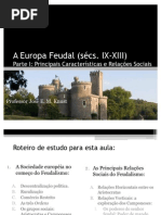 1 - A Europa Feudal (Parte1)