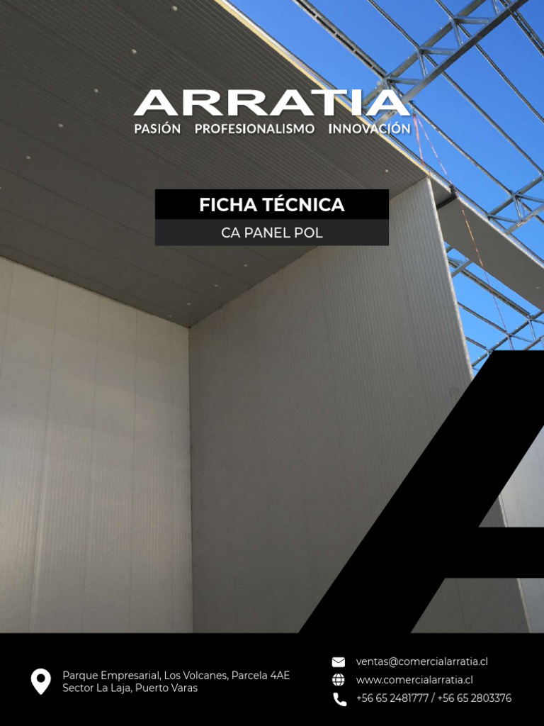 FT Ca Panel Pol | PDF | Acero | Zinc