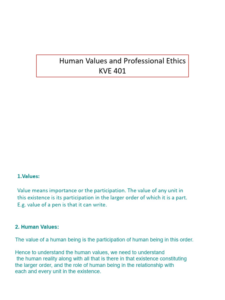 Human Values and Ethics in Education | PDF | Thought | Happiness