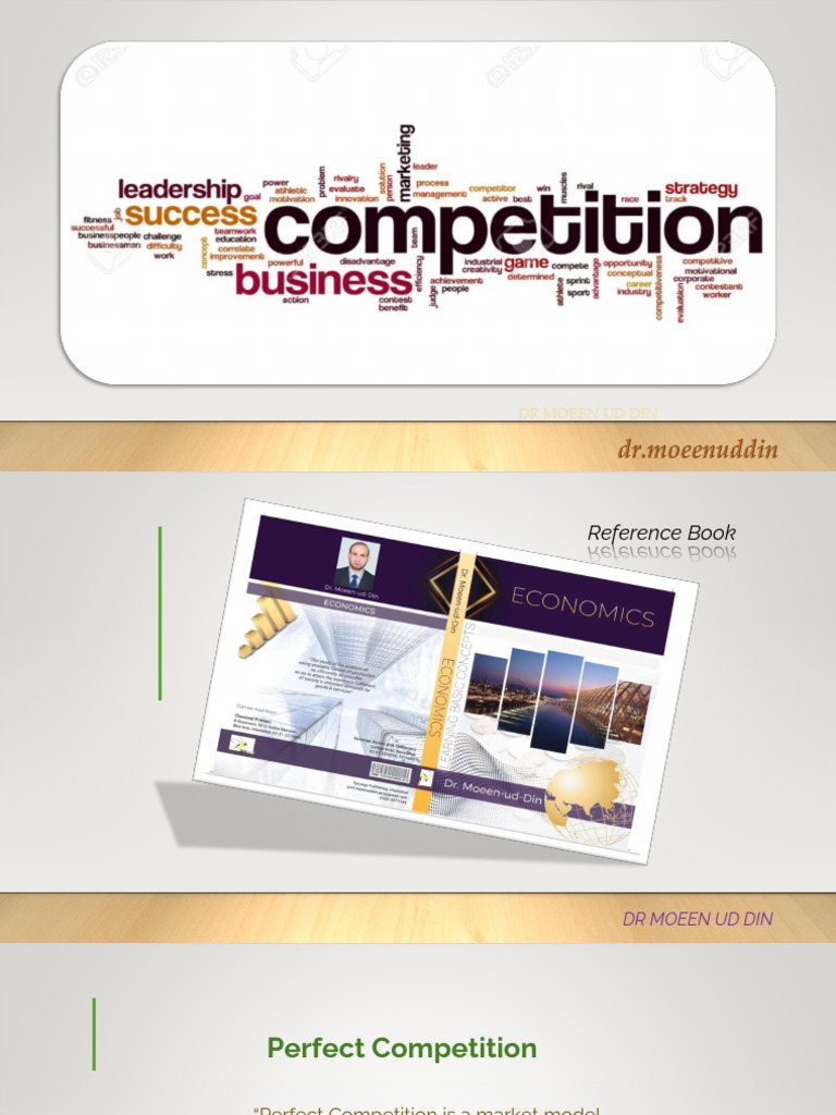 Firm Equilibrium in Perfect Competition | PDF | Perfect Competition ...