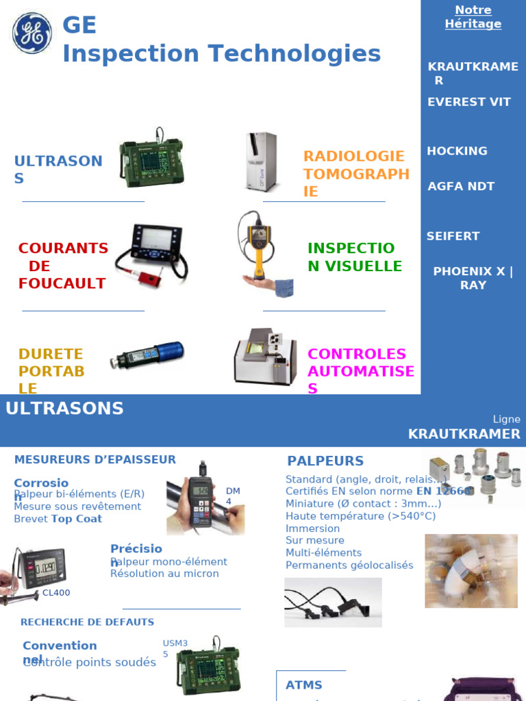 Technologies d'Inspection Avancées | PDF | Radiographie | Matériaux