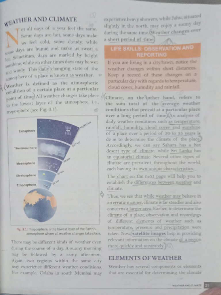 Weather And Climate | PDF