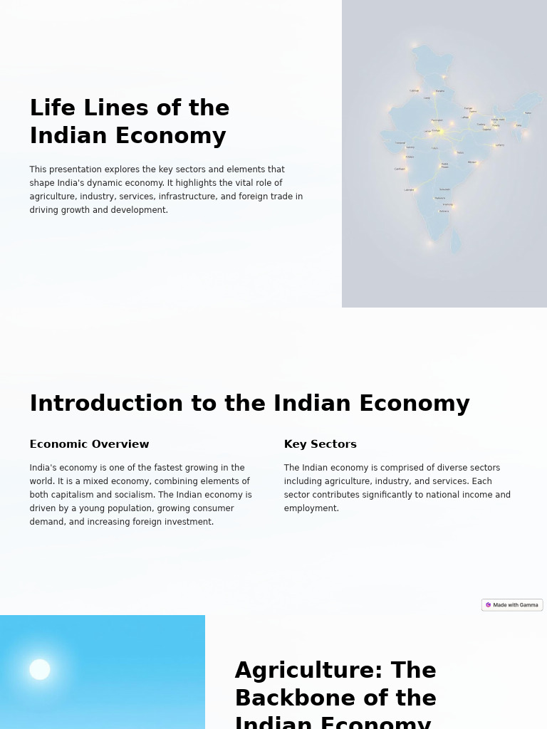 Key Sectors of the Indian Economy | PDF | Economy Of India | Economic ...