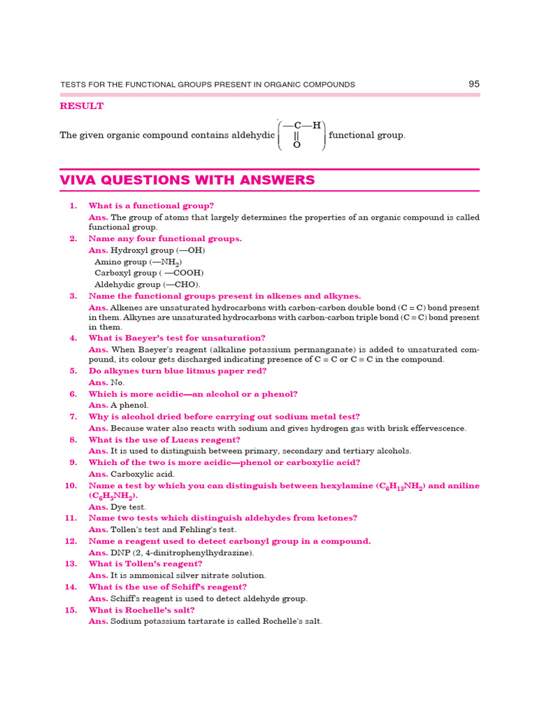 Organic Compound Questions | PDF | Amine | Alkene