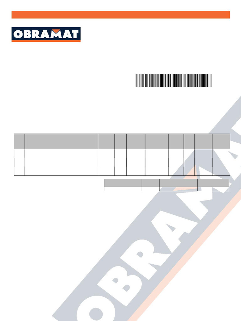 Duplicado de Factura Obramat 023-0009-533636 | PDF | Business
