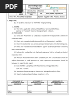 PAO Test SOP for HEPA Filters | PDF | Quality Assurance | Science