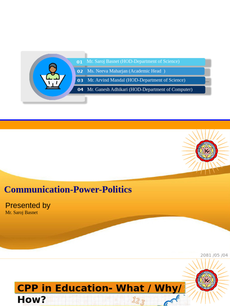 Dynamics of Communication and Power in Education | PDF | Power (Social ...