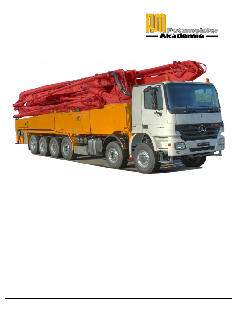 PUTZMEISTER - Concrete Pump Training | PDF | Radio | Switch