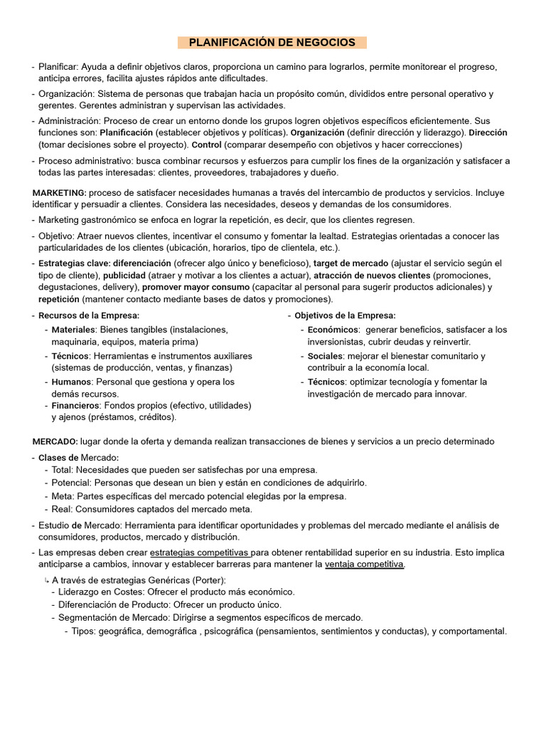 Estrategias de Negocios y Marketing | PDF | Marketing | Mercado (economía)