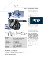 General Dynamics- F/A-18 E/F 20mm gatling gun system