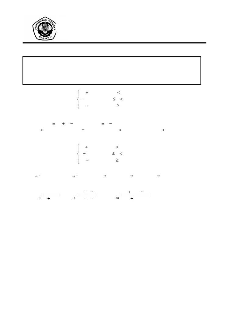 UTS Matematika I Ganjil 2024/2025 | PDF